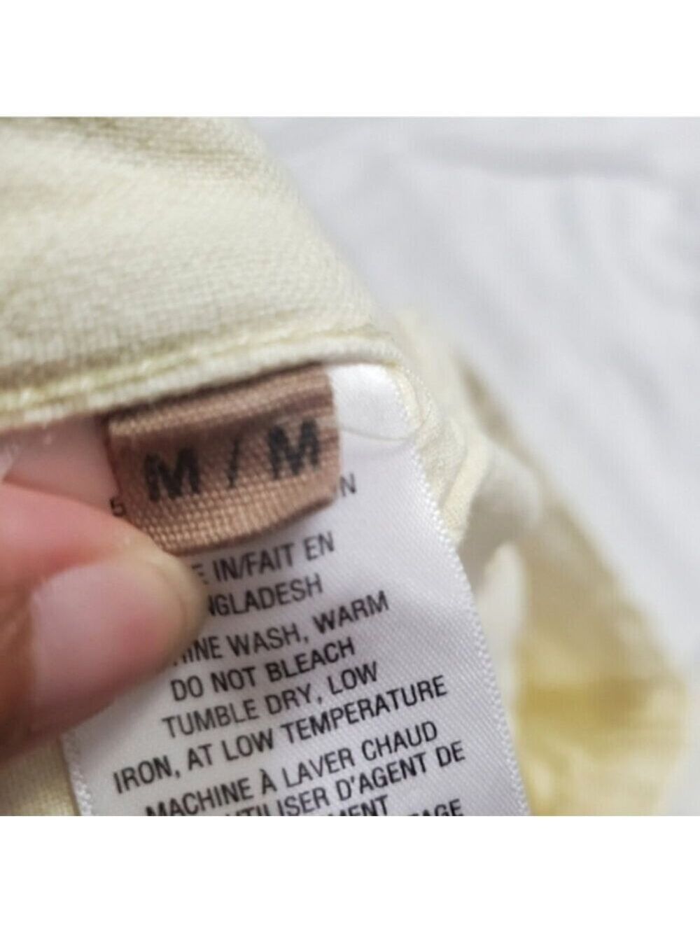 NWT Harlow Coastal Linen Cotton Blend Shorts Yellow M - Picture 14 of 14